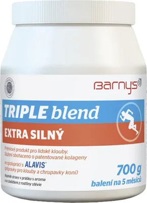 Produktbild von Barny´s Barny's Triple Blend Extra Strong 700 g / Komplexe Gelenknahrungen / Premium-Gelenknahrung mit patentierten Kollagenen