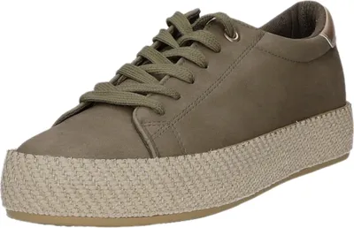 Produktbild von living UPDATED Damen-Sneaker Khaki-Grün, Farbe:grün, EU Größe:42