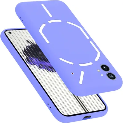 Produktbild von Cadorabo Hülle für Nothing Phone (1) Hülle Silikon Handyhülle Case aus flüssigem Silikon, Kratzfeste und stoßfeste Schutzhülle für Nothing Phone (1)