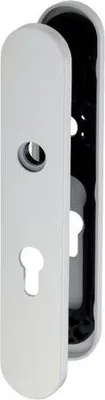 Image de Paire de plaque longue Arcolor 8900 BR BEZAULT Clé i - Blanc - 0165033