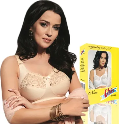 Obrázek produktu pro SOLO VIKI NINA BRA 583 - Dámské podprsenky BH Spitze breite Riemen - BEIGE - 90F