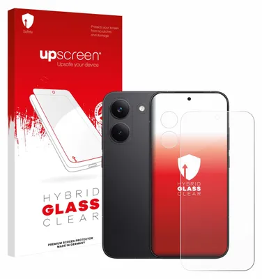 Produktbild von upscreen Schutzglas für Xiaomi Poco X8 Pro (Display+Kamera) Schutzfolie Panzer Folie Glas Display Schutz klar