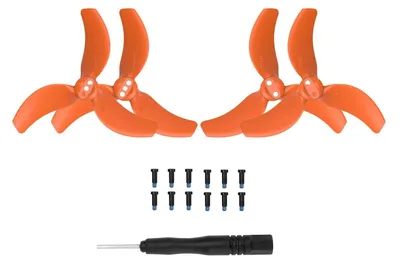 Obrázek produktu pro Pro DJI Avata 2 Drone 2x Sunnylife Barevná 3listá náhradní vrtule Orange