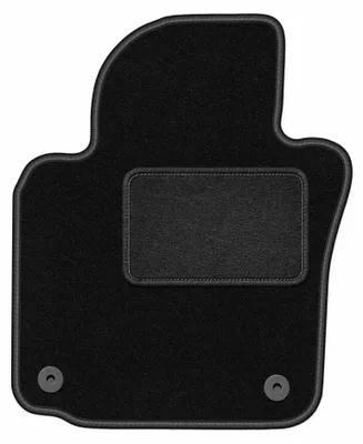 Produktbild von Fahrermatte Velours für Volkswagen Eos 2005-2015 (Cabrio) – 1-tlg, Schwarz, passgenau – Wielganizator LUX