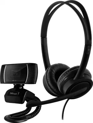 Produktbild von Trust Doba, 1280 x 720 Pixel, 720p, Auto, USB, Schwarz, Clip / Ständer