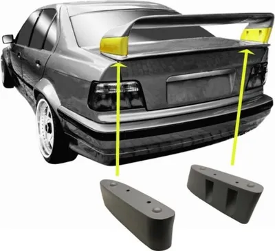 Produktbild von Spoiler Heckspoiler Dachspoiler ADAPTER paßt für BMW 3er E36