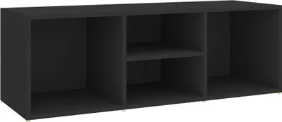 Obrázok produktu pre vidaXL Lavica na topánky čierna 105x35x35 cm Materiál drevo