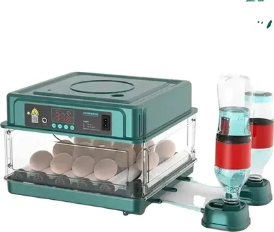 Immagine prodotto di Incubatrici per uova, schiusa automatica, vassoio regolabile, capacità per 15 uova