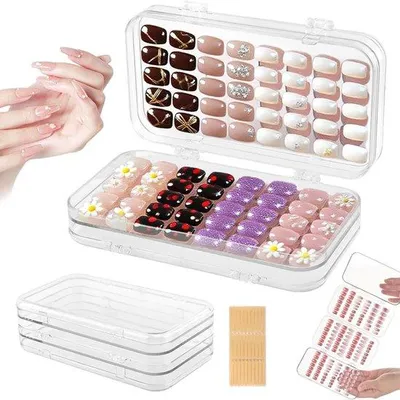 Zdjęcie produktu dla Organizer na lakiery do paznokci sztucznych – 1 sztuka – organizer na kosmetyki – torba – zestaw lakierów do paznokci