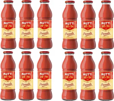 Produktbild von Italienische Tomatenpassata - Mutti großes Set 12x700g