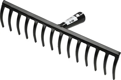 Produktbild von Gartenrechen for_q, 14 Zinken ohne Stiel