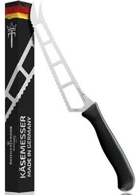 Zdjęcie produktu dla Nóż do sera ze stali nierdzewnej solingen ergonomiczny uchwyt 25 5 cm