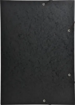 Image de EXACOMPTA Chemise à rabats, DIN A3, carton, noir