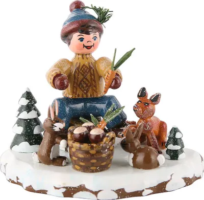 Produktbild von Winterkinder Tiere des Waldes (7cm) von Hubrig Volkskunst