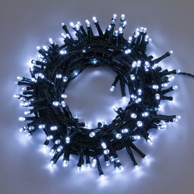 Image de Guirlande lumineuse LED Xmas King de 20 m avec 500 LED, 31 V, pour l'extérieur, 8 programmes, blanc froid