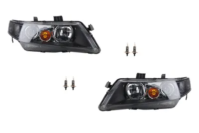 Zdjęcie produktu dla Reflektor halogenowy Johns, HSW pasuje do Hondy Accord CL CM 03-05 z zestawem H1 H1 Set L R