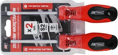 Produktbild von AWTOOLS SCHRAUBENDREHERSATZ S2 / 2-tlg.