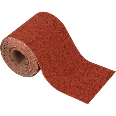 Image de Wolfcraft 3172000 Sandpaper roll Grit size 80 (L x W) 5 m x 93 mm 5 m