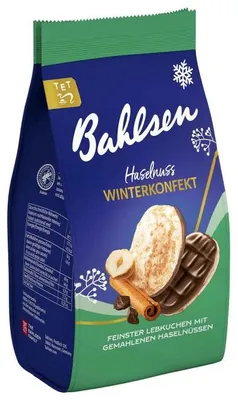 Produktbild von Bahlsen Winterkonfekt Haselnuss 125g