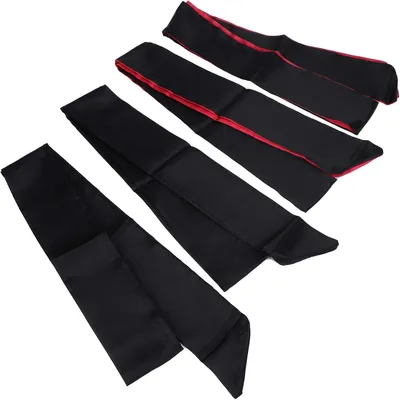 Imagen del producto de Mascarilla para los ojos de seda, juego de 4 unidades, 150 cm, para la relajación