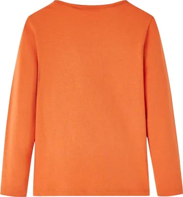 Produktbild von vidaXL Kinder-Langarmshirt Dunkelorange 116