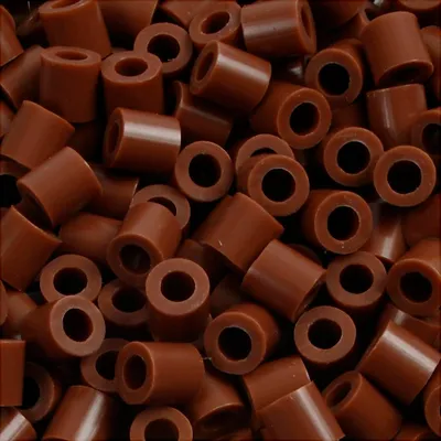 Obrázek produktu pro nažehlovací korálky hnědé 6000 kusů
