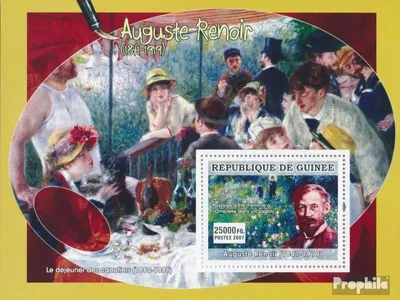 Produktbild von Briefmarken Guinea 2007 Mi Block 1293 (kompl. Ausgabe) postfrisch Renoir