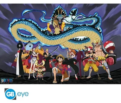 Zdjęcie produktu dla Plakat One Piece the Crew vs. Kaido 91.5x61cm