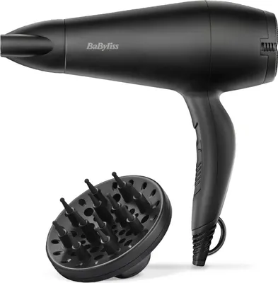 Produktbild von BaByliss D215DE, Keramik, Gleichstrom, Schwarz, 2,8 m, China, 2000 W