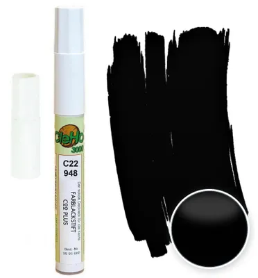 Produktbild von CleHo C22 Möbel-Reparaturstift Holz Laminat - Tiefschwarz 948 Woodeco PU1002