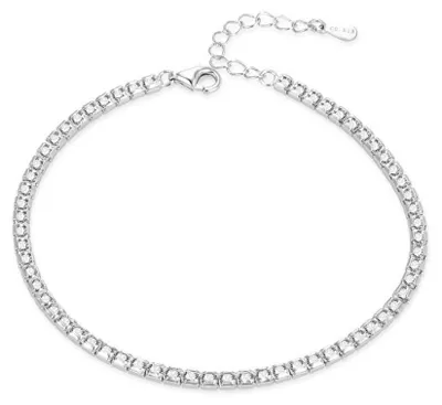 Produktbild von Glä nzendes Silber-Tennisarmband AGB777/21