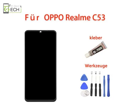 Produktbild von Für Oppo Realme C53 RMX3760 LCD Display Touchscreen Bildschirm