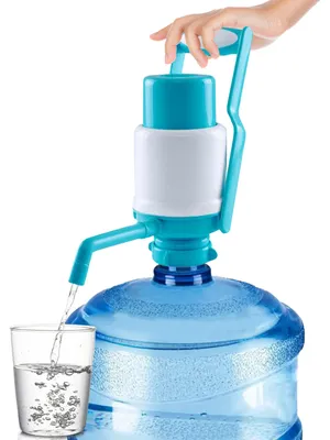 Zdjęcie produktu dla POMPKA DO WODY Z UCHWYTEM ViO P1 - DOZOWNIK DYSTRYBUTOR NALEWAK 18,9 L
