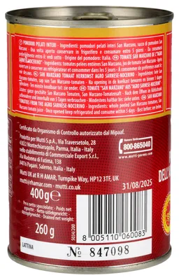 Zdjęcie produktu dla Mutti Pomidory San Marzano 400g