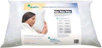 Mediflow Wasserkissen 40x80cm Kopfkissen Nackenstütz Nacken Kissen Wasserbett