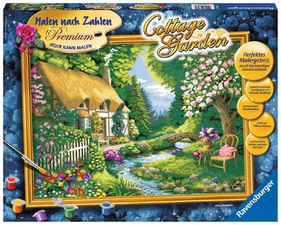 Produktbild von Cottage Garden. Malen nach Zahlen Serie