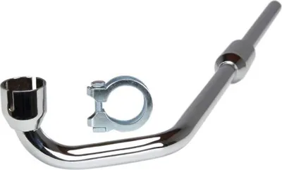 Immagine prodotto di Collettore cromato P1 sinistro 26mm (1x morsetto) per Hercules Prima M Sachs 504 505