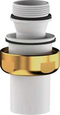 Produktbild von Delabie Spülrohrtülle u. Verschraubung f.TEMPOFLUX WC UP od.Hw.-Mont.