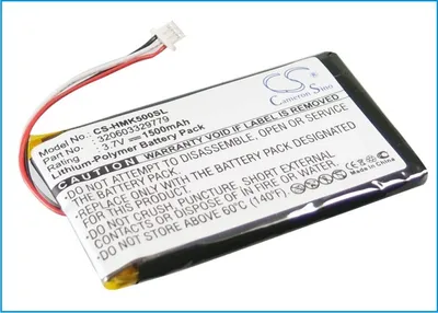 Produktbild von TECHTEK Akku Kompatibel mit [Harmon Kardon] GPS-500 Ersetzt 320603329779