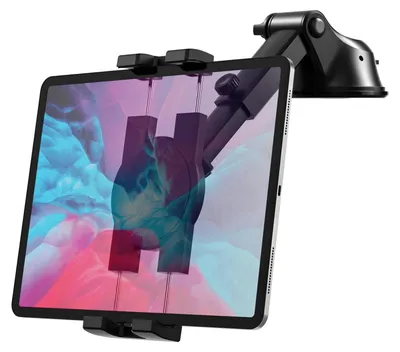 Productafbeelding van Solidchoice - Verstelbare Tablet Houder voor Dashboard en Voorruit
