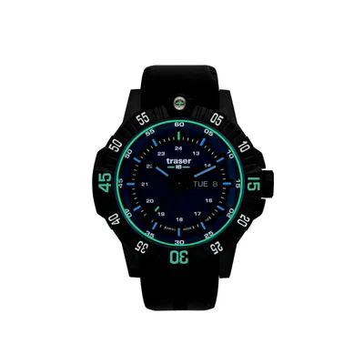 Produktbild von Traser H3 110725 P99 Q Tactical Blue Herrenuhr 46mm 20ATM