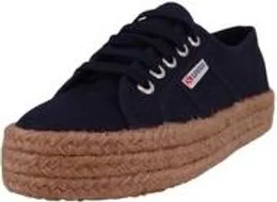 Image de Superga Dames Faible Sneaker 2730 Rope Low Top S00CF20 bleu