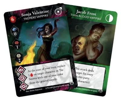 Produktbild von Vampire Rivals Jacob & Sonja Promo Pack - Kartenspiel Erweiterung - EN edition