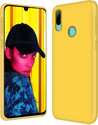 Produktbild von Hülle Huawei P Smart 2019 Handy Schutz Cover Silikon Gel Case Handyhülle Tasche, gelb