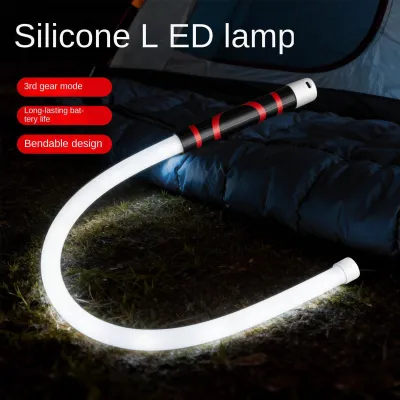 Produktbild von Biegsame LED-Taschenlampe – Flexible Leuchte, 69 cm, wiederaufladbare, tragbare LED-Arbeitsleuchte mit 3 Helligkeitsstufen für Autoreparaturen und Heimwerkerarbeiten