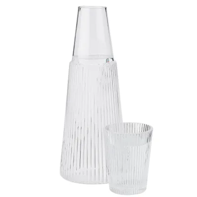 Image de Stelton Pilastro - Carafe 1 litre avec verre 0,2 litre