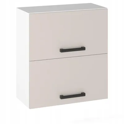 Produktbild von ULWEHOME Hängeschrank mit Klappfront, 60 cm, mit 2 Fronten in Kaschmir | Küchenmöbel der Serie EKO