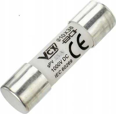 Produktbild von 19% MwSt. DC Zylindrische Sicherungseinsätze 10x38 16A