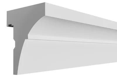 Obrázok produktu pre ELHARE štuková závesná lišta LED závesná lišta Indirect LK12B - 130x155mm, 2m