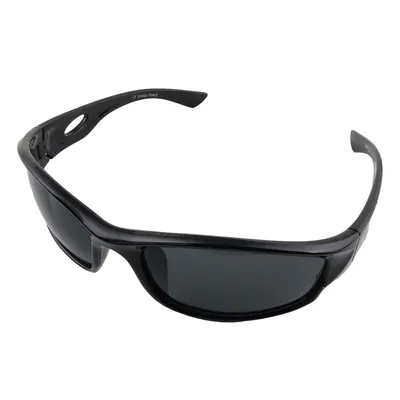 Produktbild von Schmale Sonnenbrille - Riffraff - Bikerbrille - 6x4 cm - schwarz